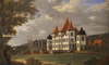 Château de Waldegg du sud-est. Vers 1720